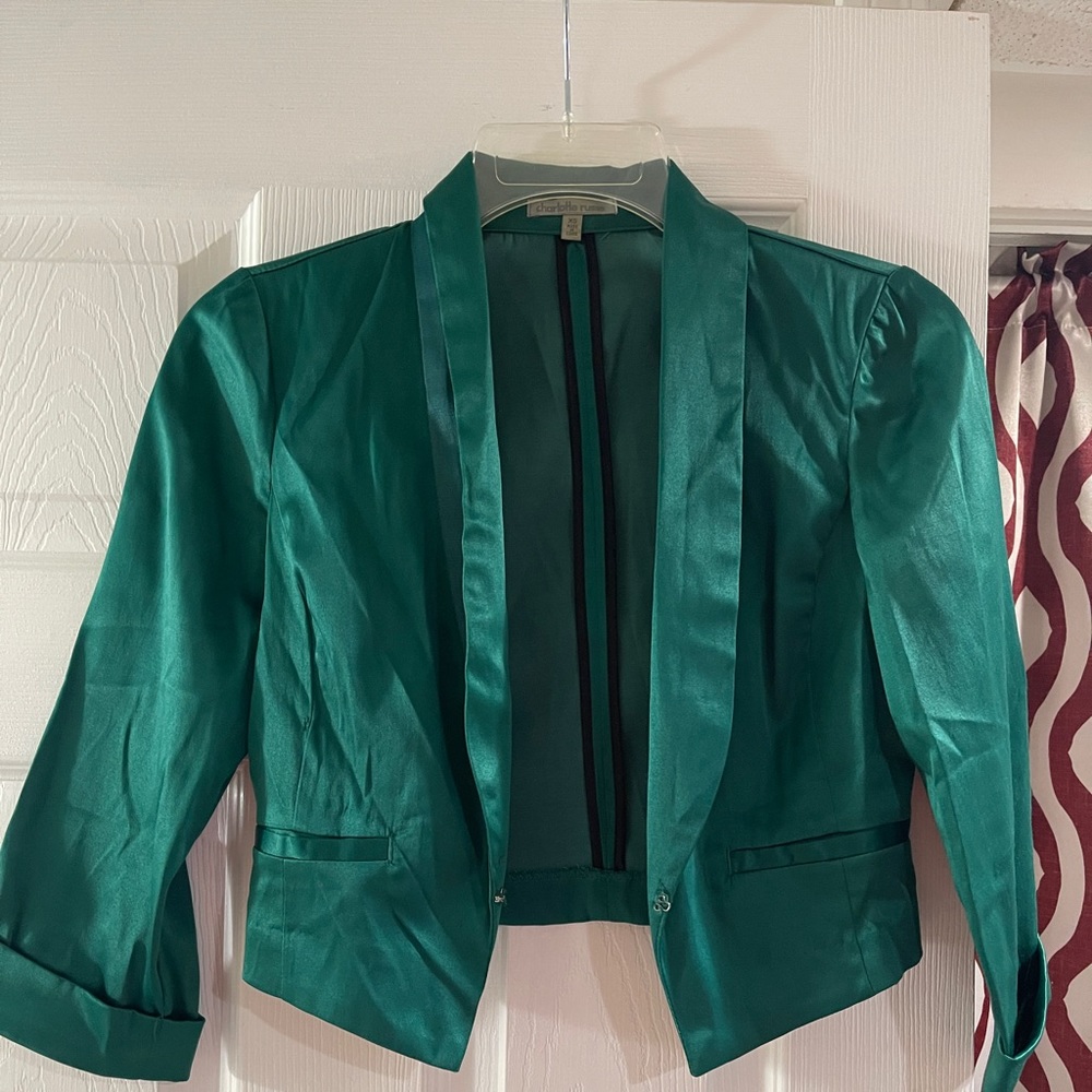 Cropped blazer